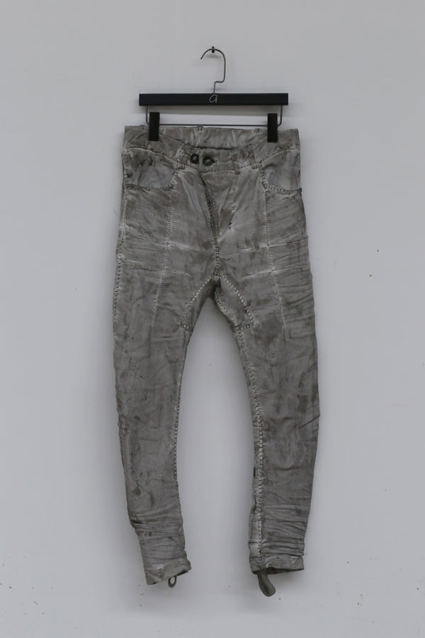 BORIS BIDJAN SABERI Oil Dyed Scimitar Pants WP13 SH FTS10001
